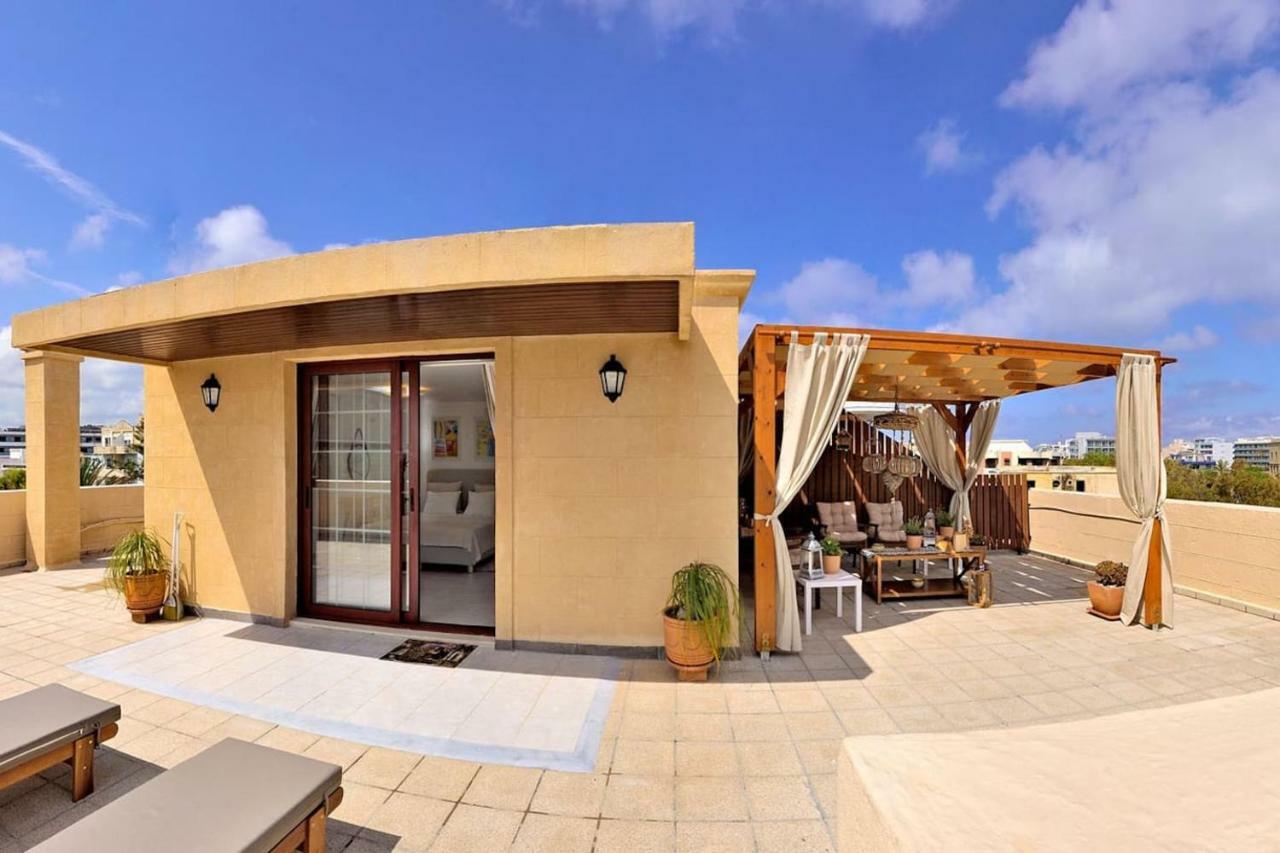Center Penthouse - Medieval Town 10'- Beach 2' Rhodes City Exterior photo