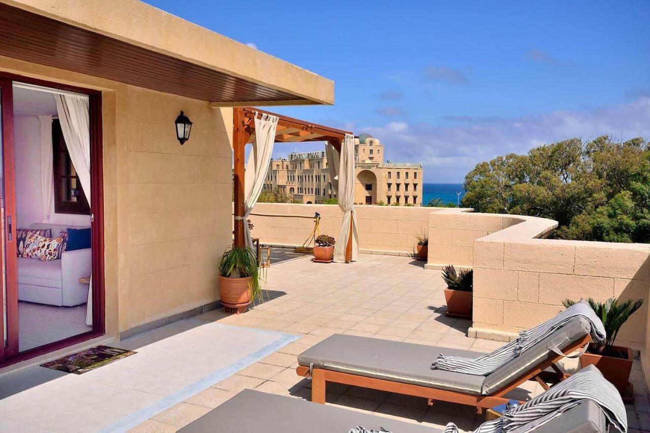 Center Penthouse - Medieval Town 10'- Beach 2' Rhodes City Exterior photo