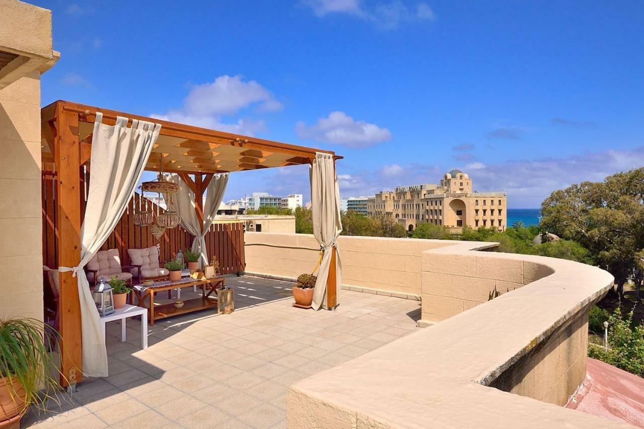 Center Penthouse - Medieval Town 10'- Beach 2' Rhodes City Exterior photo