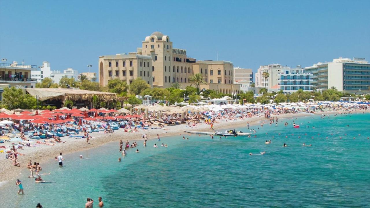 Center Penthouse - Medieval Town 10'- Beach 2' Rhodes City Exterior photo
