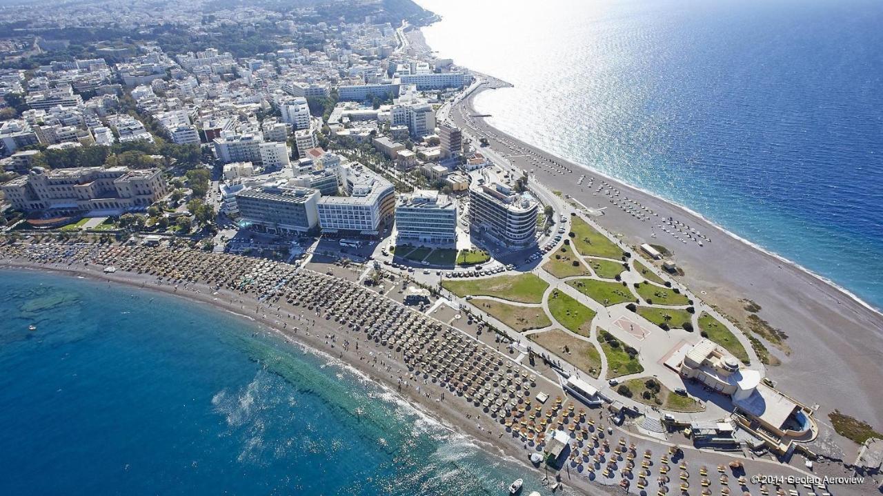 Center Penthouse - Medieval Town 10'- Beach 2' Rhodes City Exterior photo
